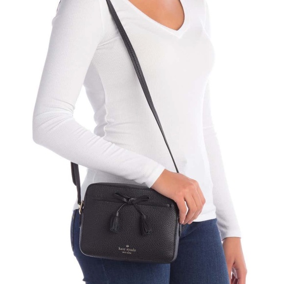 NWT Kate Spade Hayes black camera bag - Picture 2 of 8